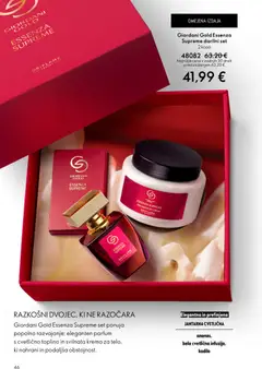 Oriflame katalog akcije – veljaven od 13.05.2026 | Stran: 46 | Izdelki: Parfum, Krema