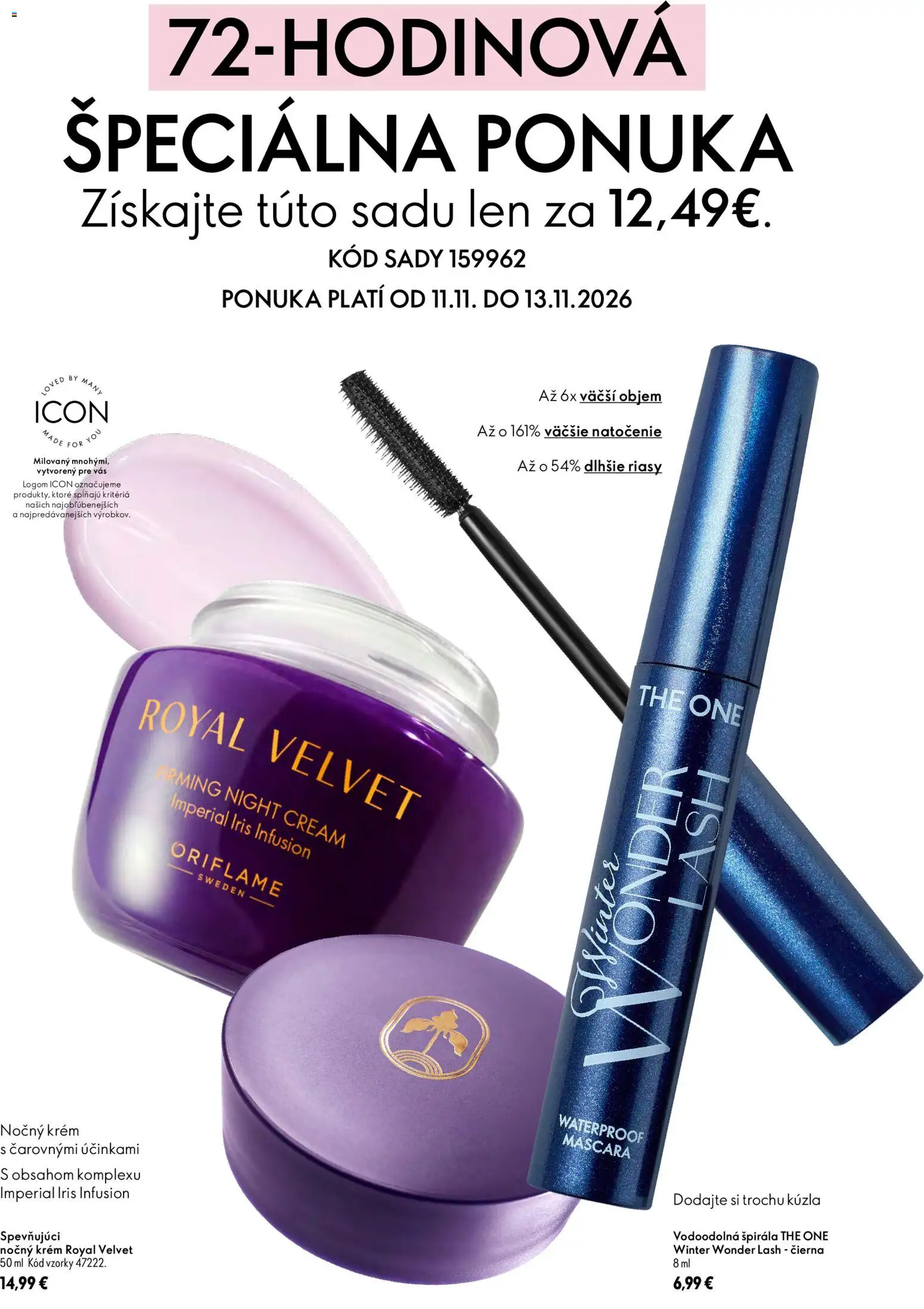 Nové Oriflame akcie – leták je platný od 11.11.2026 | Strana: 6 | Produkty: Krém