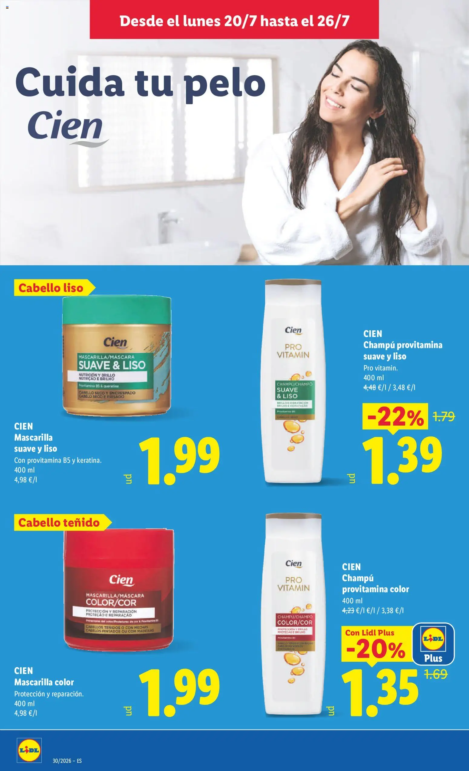 Lidl folleto │ válido desde el 20/07/2026 | Página: 26 | Productos: Champú