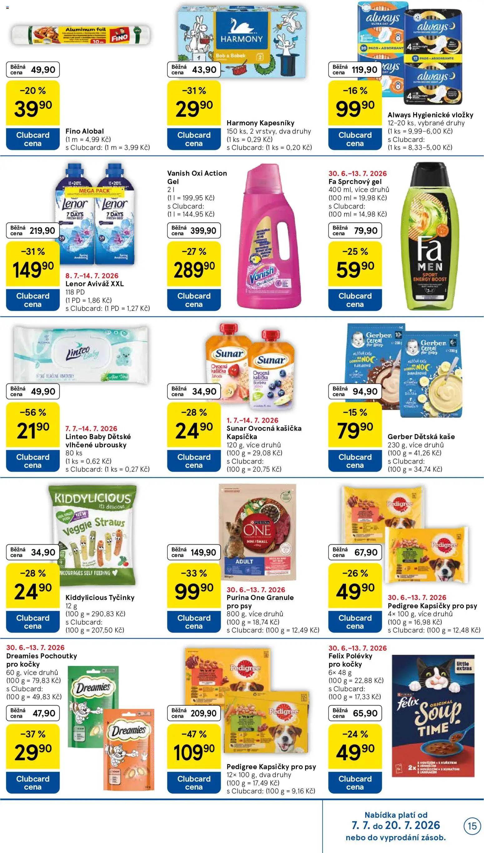 Tesco leták - Supermarket od 08.07.2026 | Strana: 15