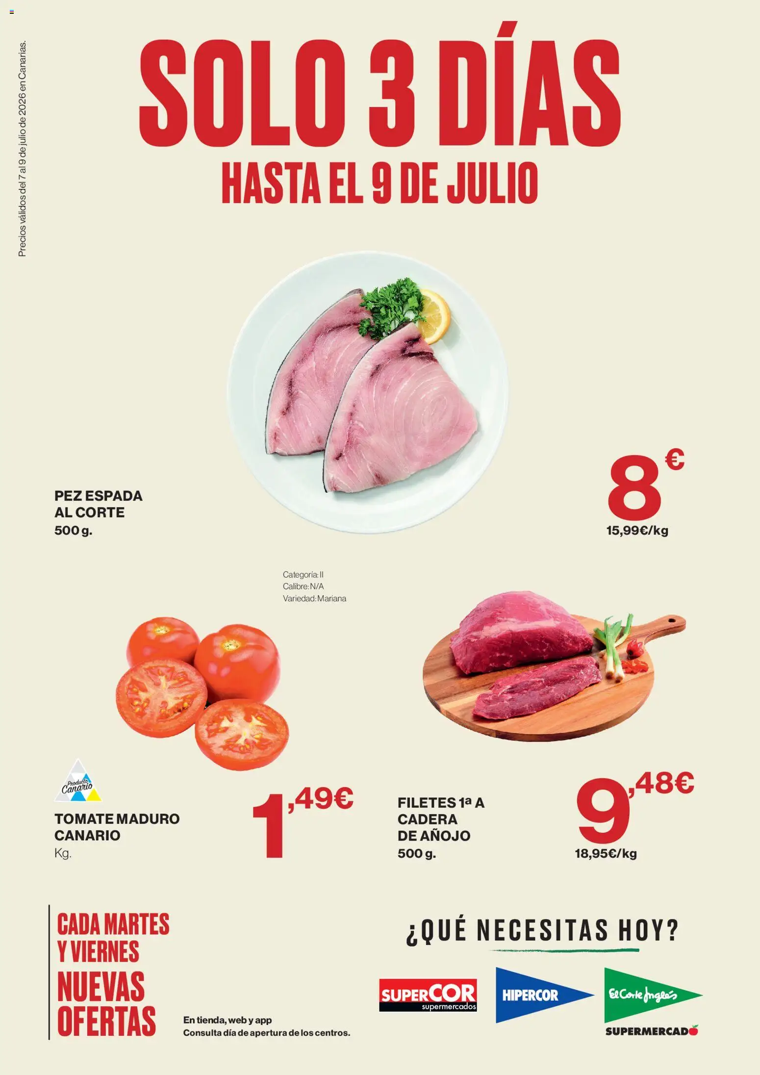 Supercor Canarias │ válido desde el 07/07/2026 | Página: 1