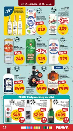 LOMZA RADLER, egres-alma, ribizli 0,0% alkoholtartalom 0,5 liter, 438 Ft/liter - amely érvényes a következő dátumtól: 2026.09.17. | Oldal: 17