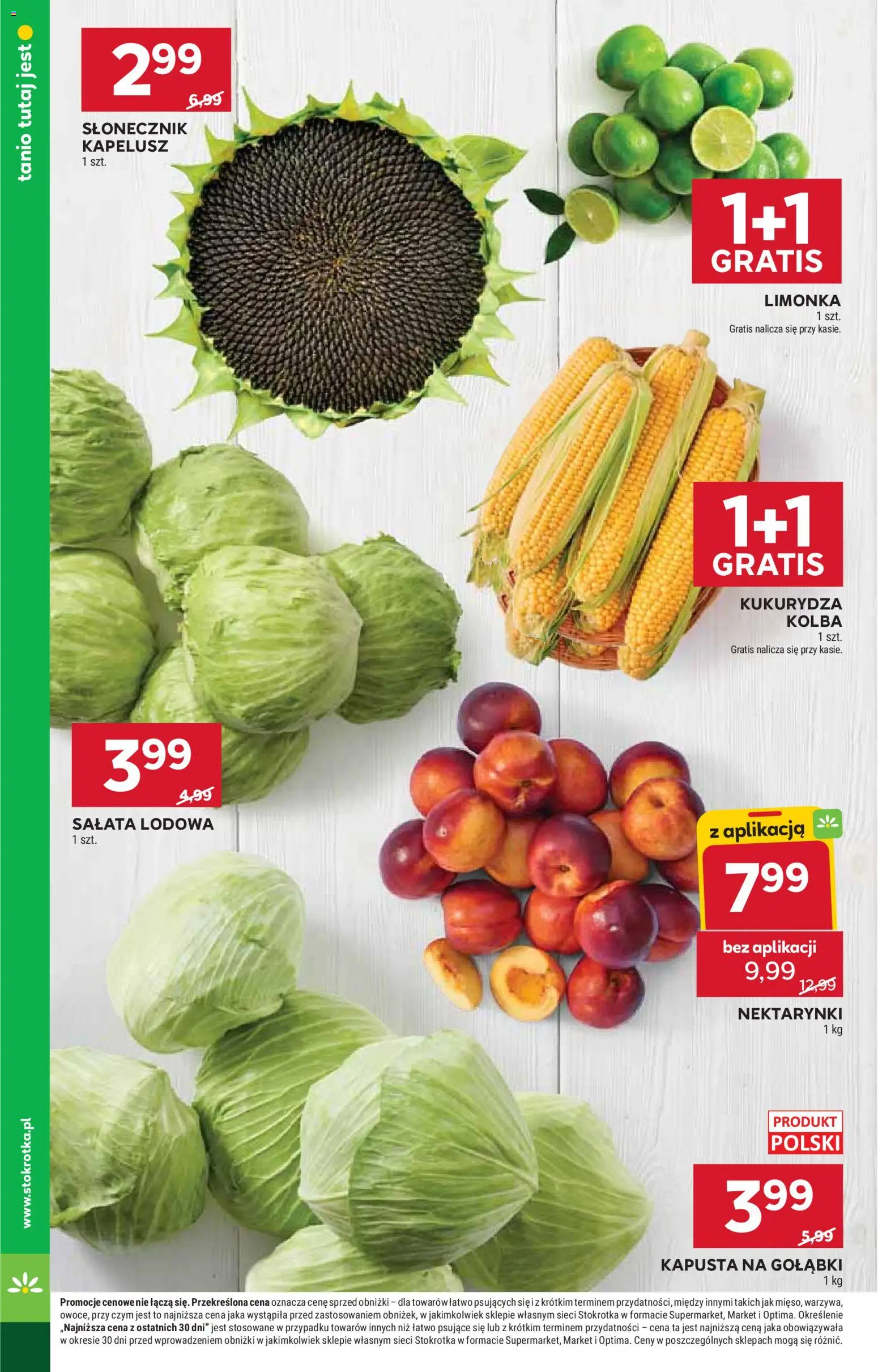 Stokrotka gazetka - Market od 20.08.2026 | Strona: 6 | Produkty: Limonka, Kapusta na gołąbki, Sałata, Salata lodowa