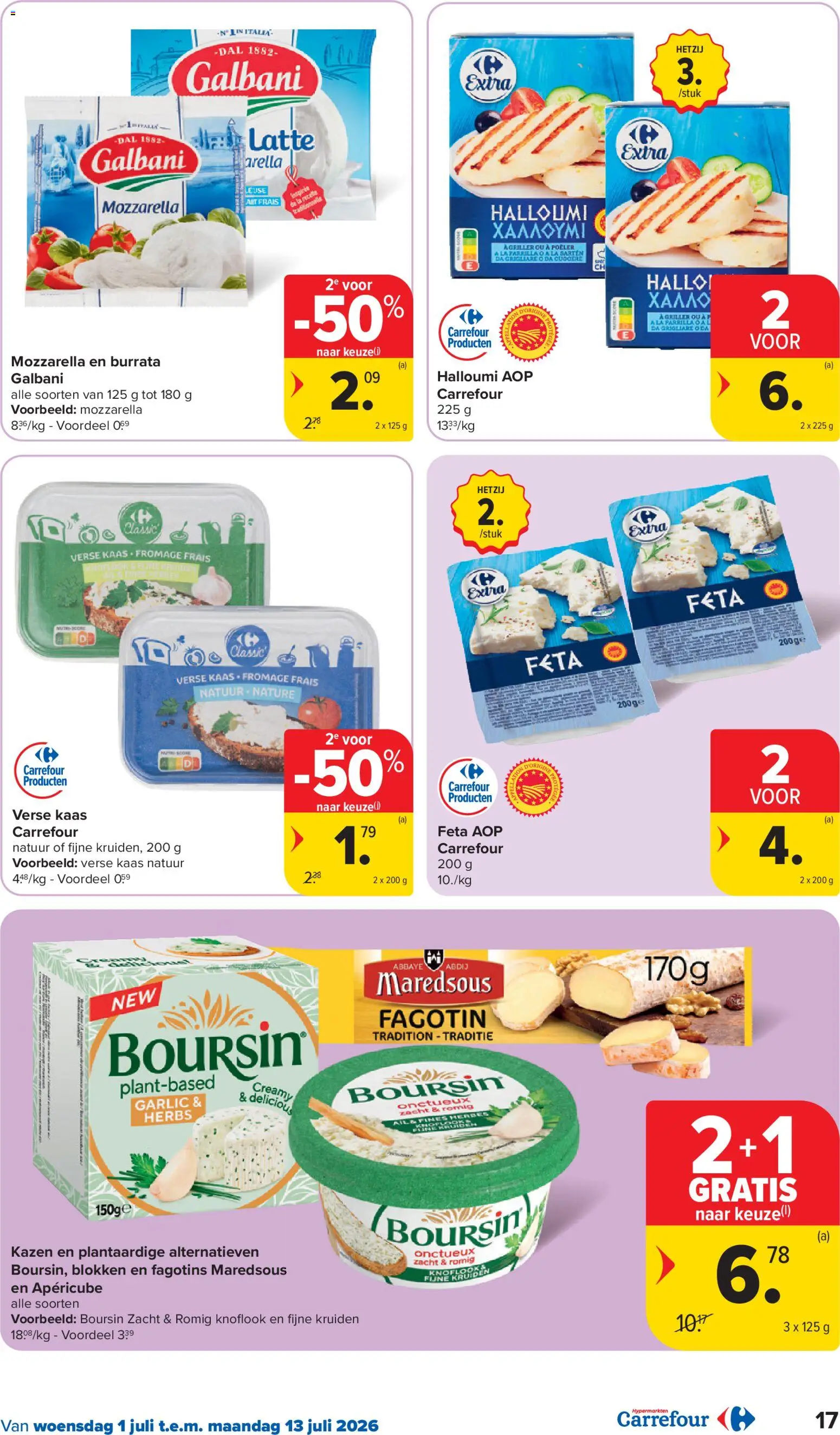 {H1} | Pagina: 17 | Producten: Halloumi, Feta, Burrata, Knoflook