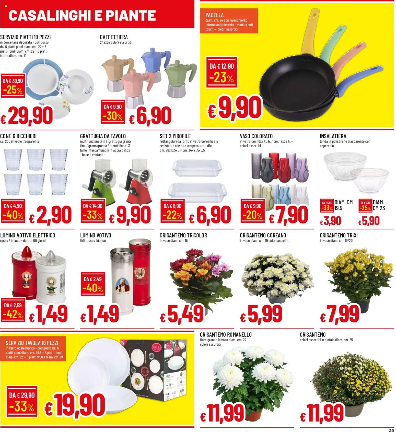 Volantino Galassia del 22/10/2026 | Pagina: 25 | Prodotti: Coperchio, Padella, Forno, Tavolo