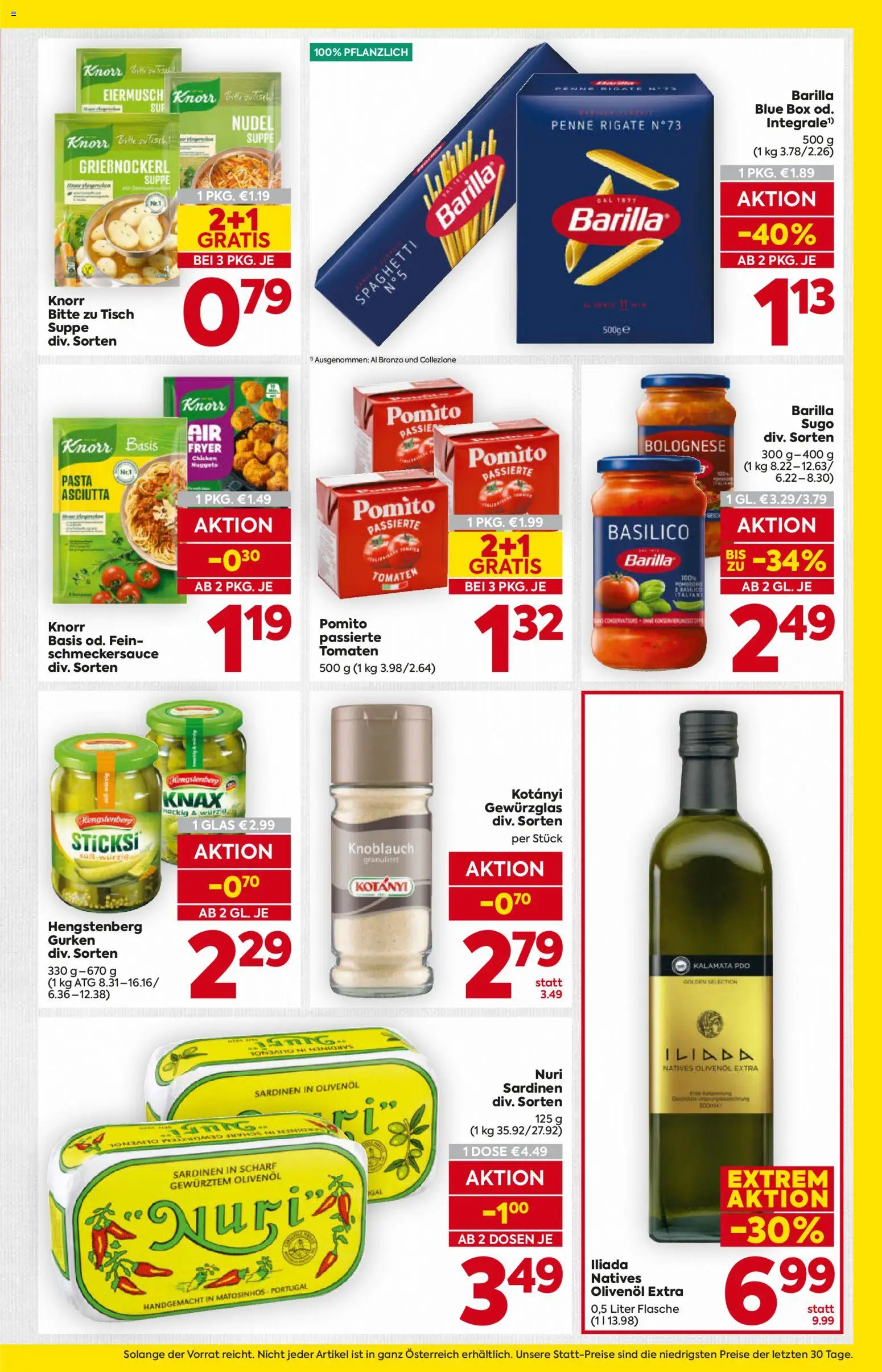 Billa - Flugblatt gültig ab 03.09.2026 | Seite: 13 | Produkte: Pasta, Barilla, Box, Spaghetti