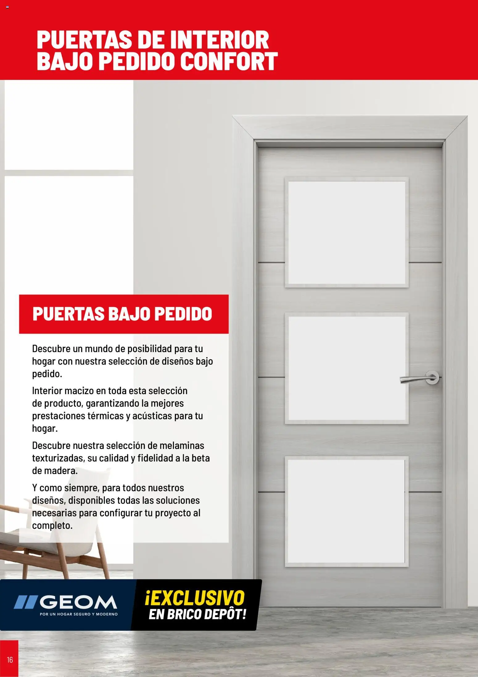 Brico Depôt Puertas y Ventanas │ válido desde el 07/10/2026 | Página: 16 | Productos: Puertas