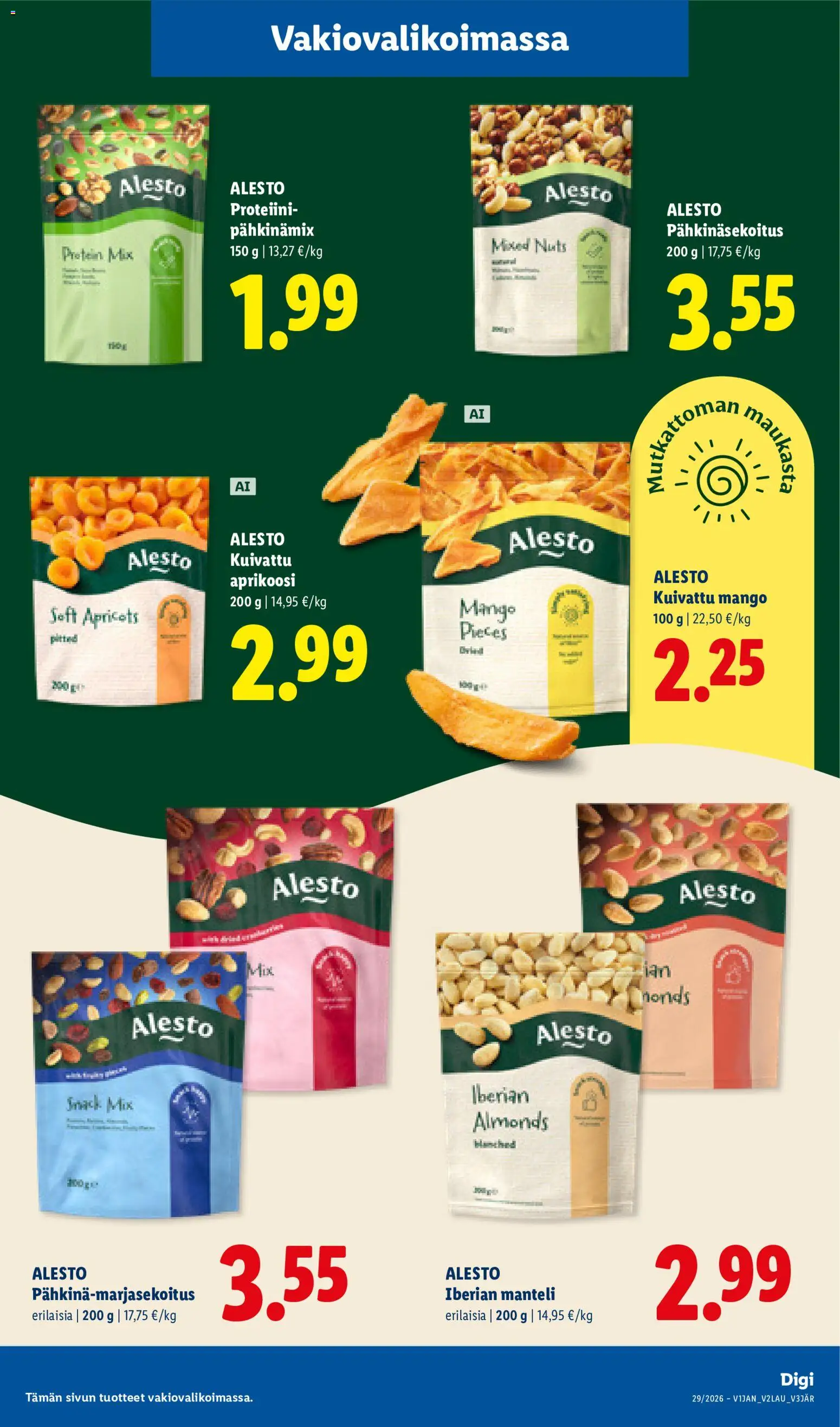 Lidl tarjoukset – voimassa 16/07/2026 alkaen | Sivu: 11 | Tuotteet: Mango, Aprikoosi