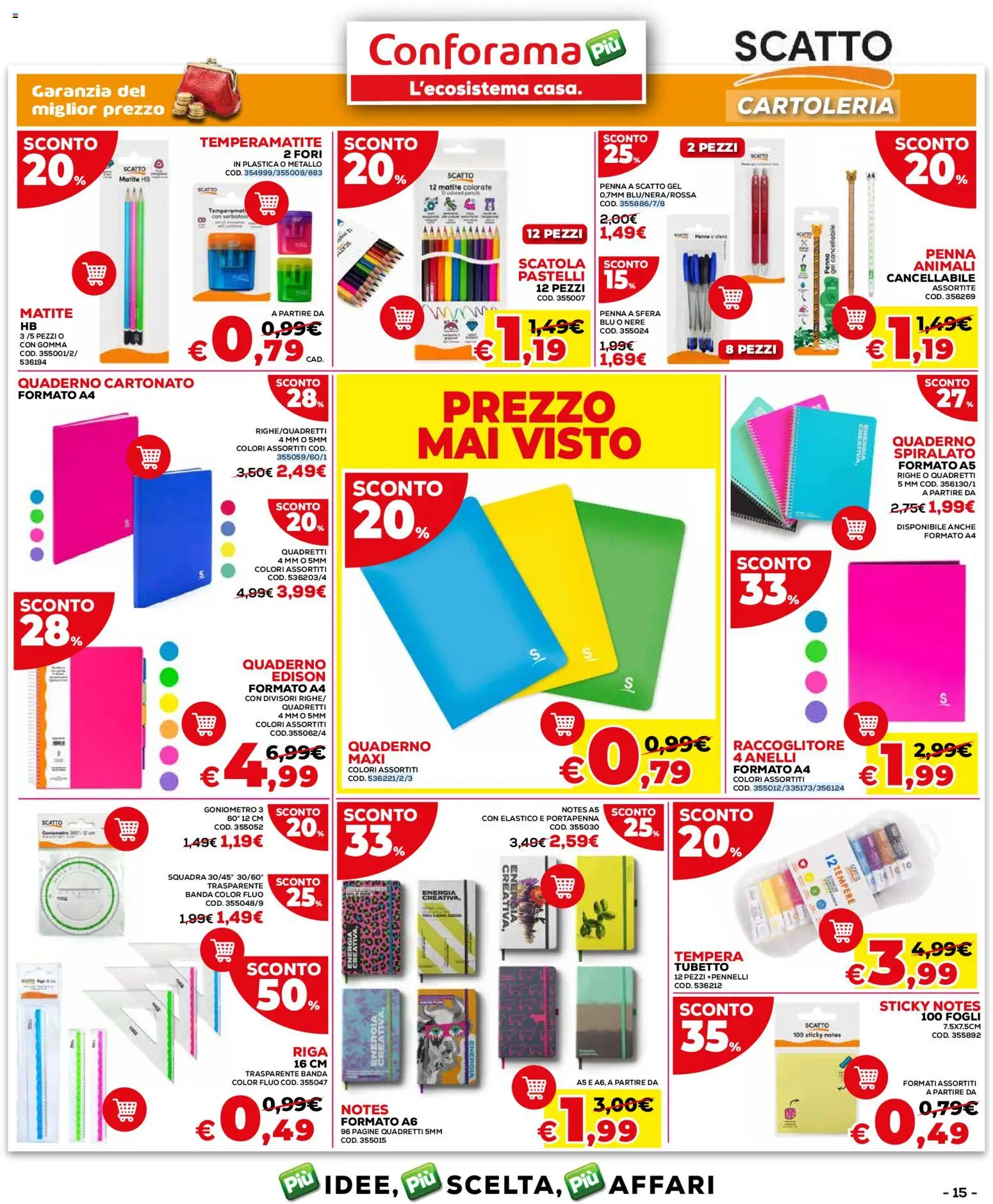 Volantino Conforama del 24/08/2026 | Pagina: 15