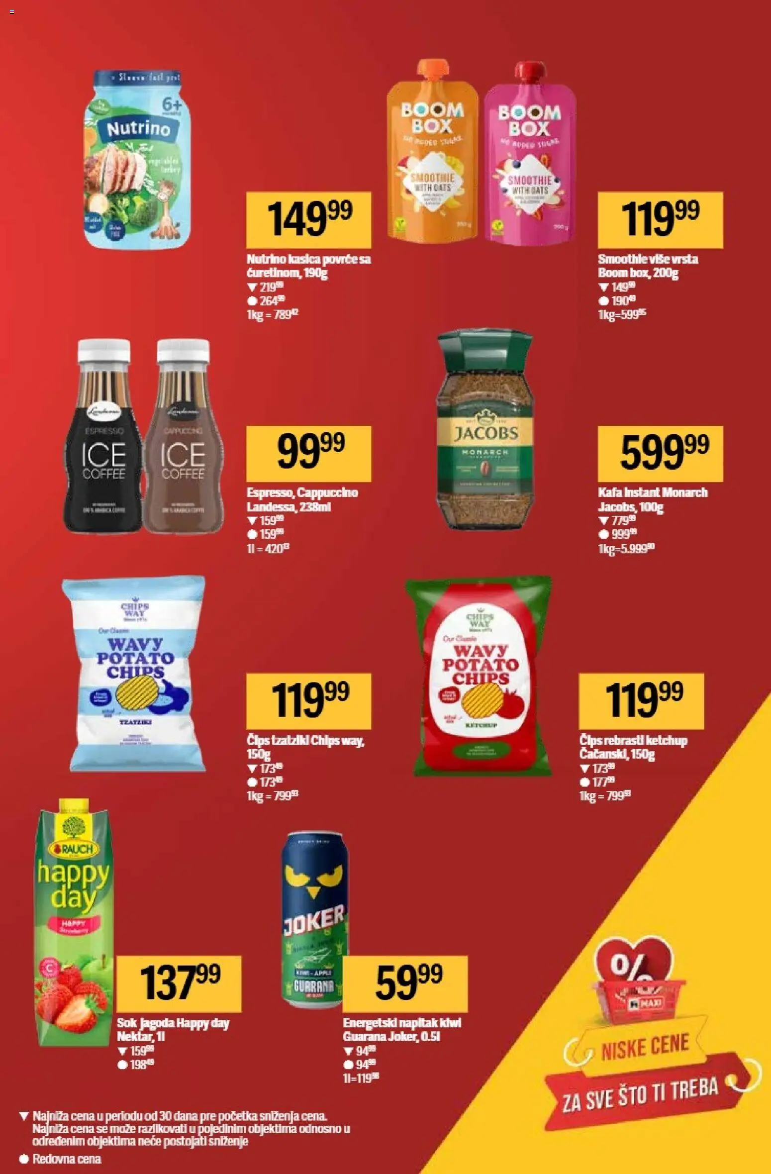 Maxi katalog - važi od 07.05.2026 | Strana: 5 | Proizvode: Čips, Jagoda, Guarana, Sok