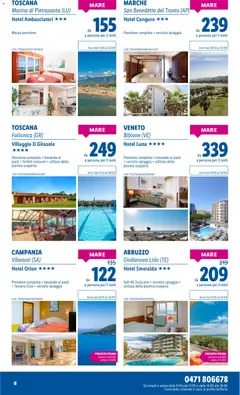 Anteprima del volantino Lidl volantino Viaggi valido a partire dal 30.04.2026 | Pagina: 6 | Prodotti: Tè, Piscina, The