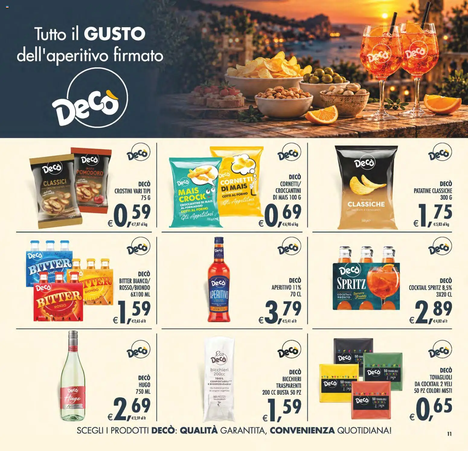 Volantino Decò del 13/10/2026 | Pagina: 11