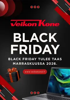 Veikon Kone-mainoslehti voimassa 22/10/2026 alkaen