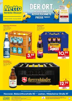 Netto Marken-Discount Prospekt Hannover ab 24.08.2026 gültig