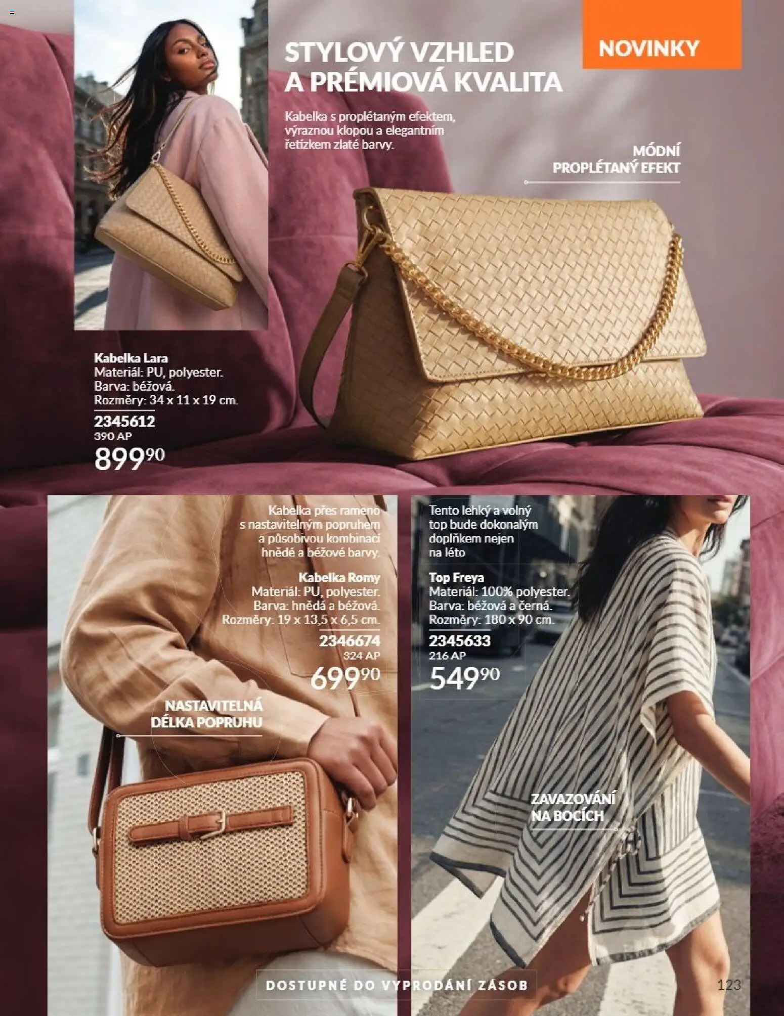 Avon Katalog 08/2026 od 01.08.2026 | Strana: 123 | Produkty: Kabelka