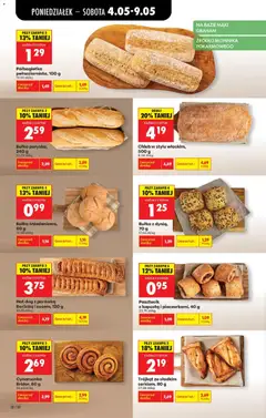 Pogląd oferty "Chleb w stylu włoskim, 500 g, Chleb w stylu włoskim, 500 g" - ważna od 04.05.2026 | Strona: 34