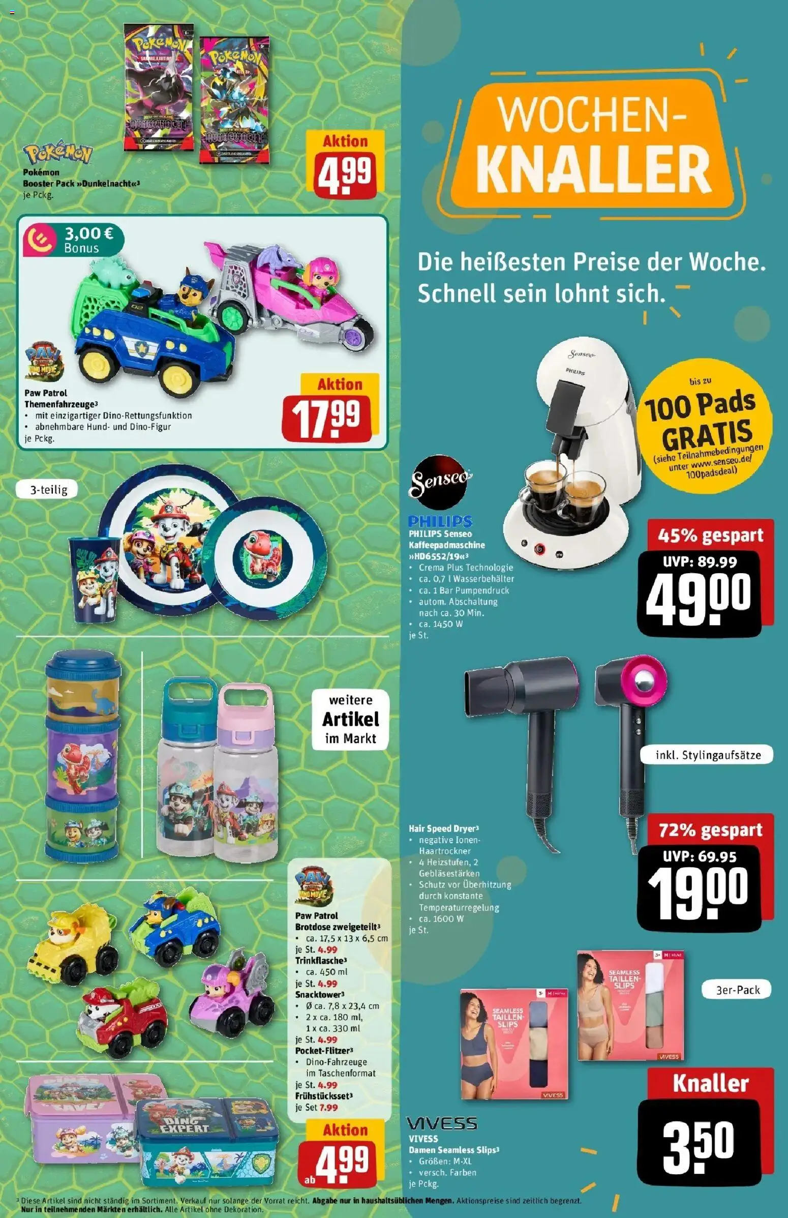 REWE Prospekt ab 10.08.2026 zum Blättern » Angebote | Seite: 29 | Produkte: Philips, Senseo, Haartrockner