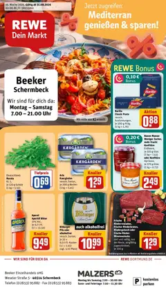 Rewe Prospekt Schermbeck ab 31.08.2026 gültig