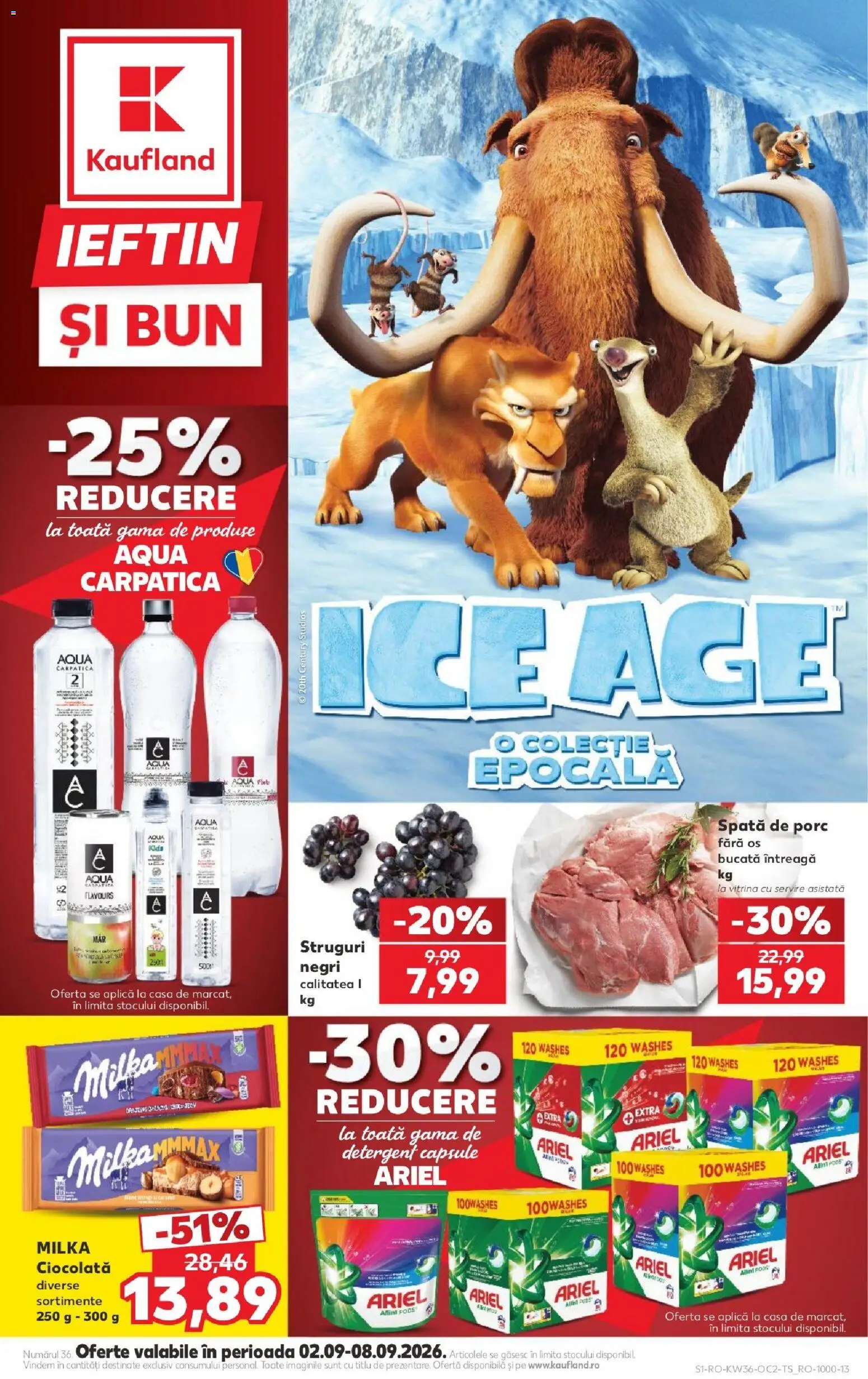 Kaufland Slatina 02.09.2026 - Revista si Oferta | Pagină: 1 | Produse: Încărcător, Disc, Polizor, Parkside