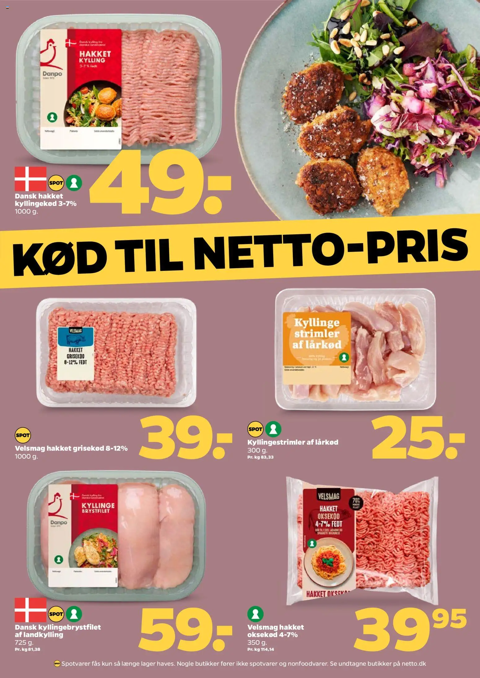 Netto tilbudsavis – gyldig fra 30.05.2026 | Side: 14 | Produkter: Kyllingekød, Oksekød