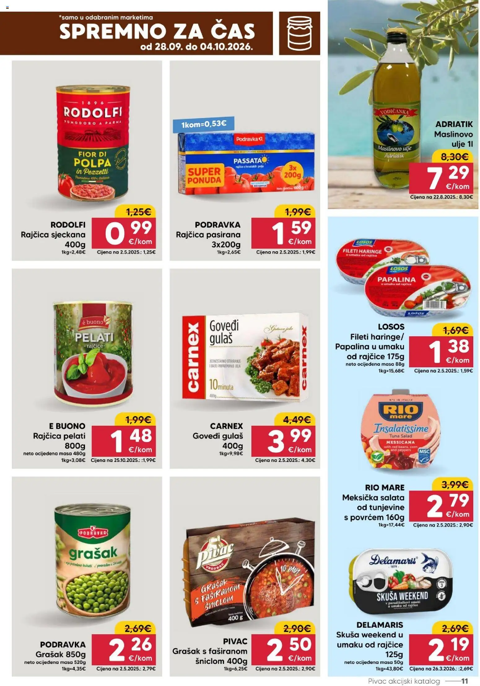 Pivac katalog | vrijedi od 28.09.2026 | Stranica: 11
