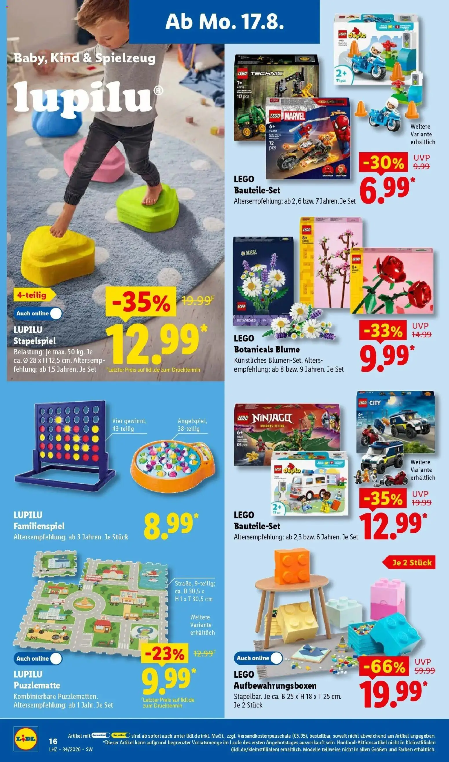 Lidl Prospekt Mühlacker (ab 17.08.2026) zum Blättern » Angebote | Seite: 34