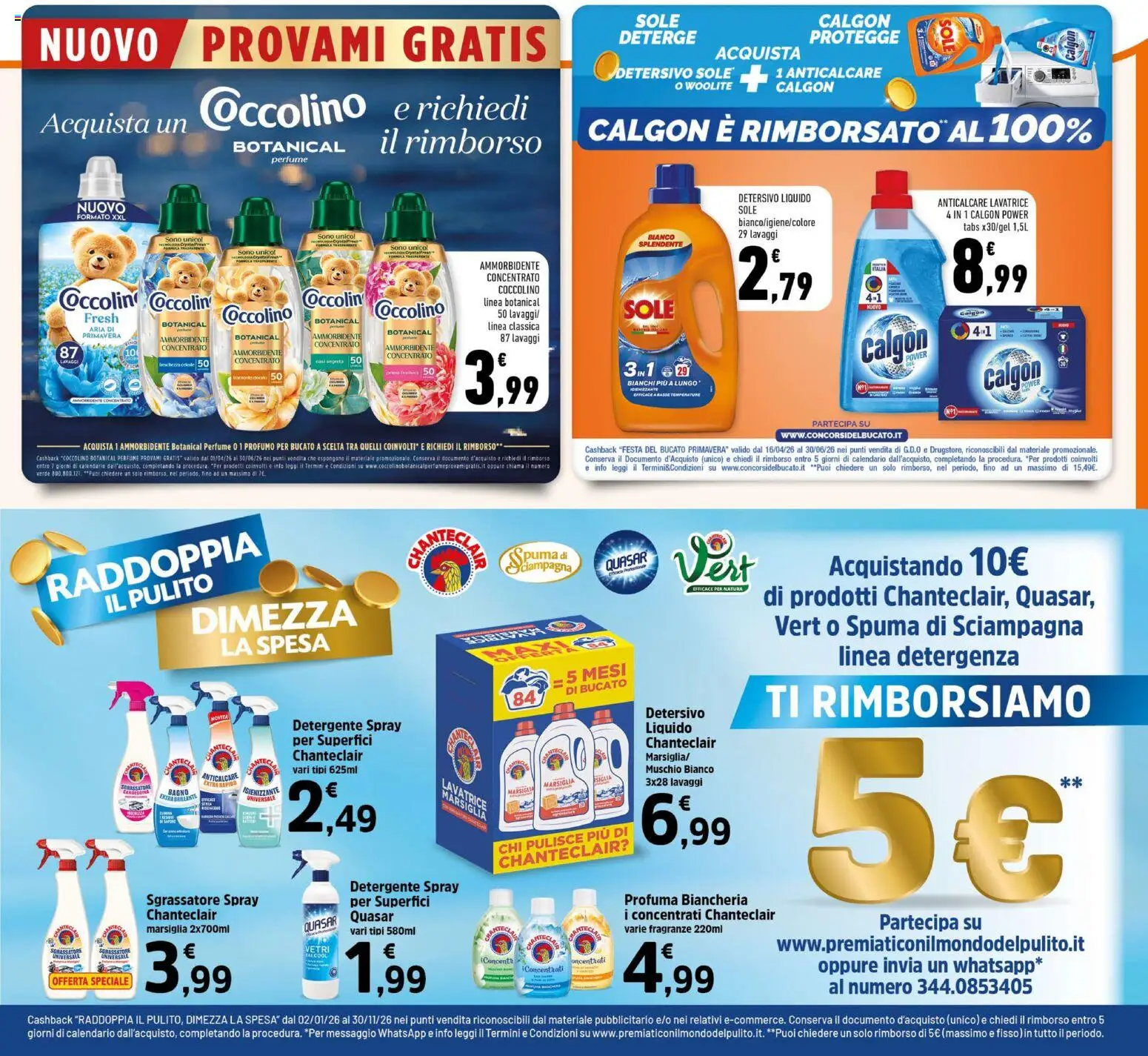 Volantino Conad del 20.05.2026 | Pagina: 21 | Prodotti: Detergente, Anticalcare, Sgrassatore, Profumo