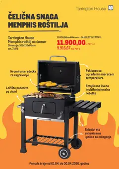 Metro katalog Roštilj - pregled Metro kataloga - važi od 01.04.2026