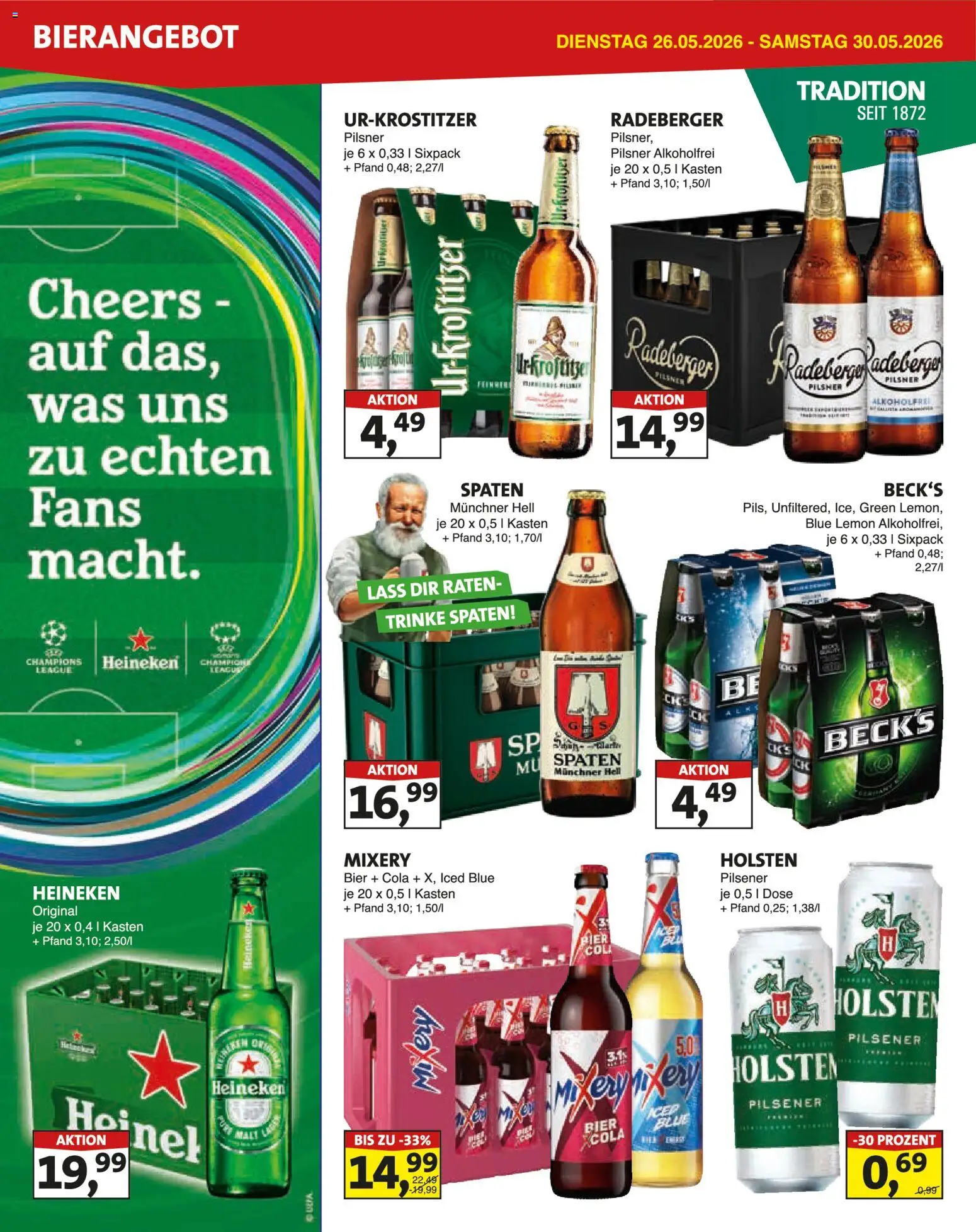 Lösch Depot Prospekt – gültig ab 26.05.2026 | Seite: 2 | Produkte: Cola, Bier, Heineken, Mixery