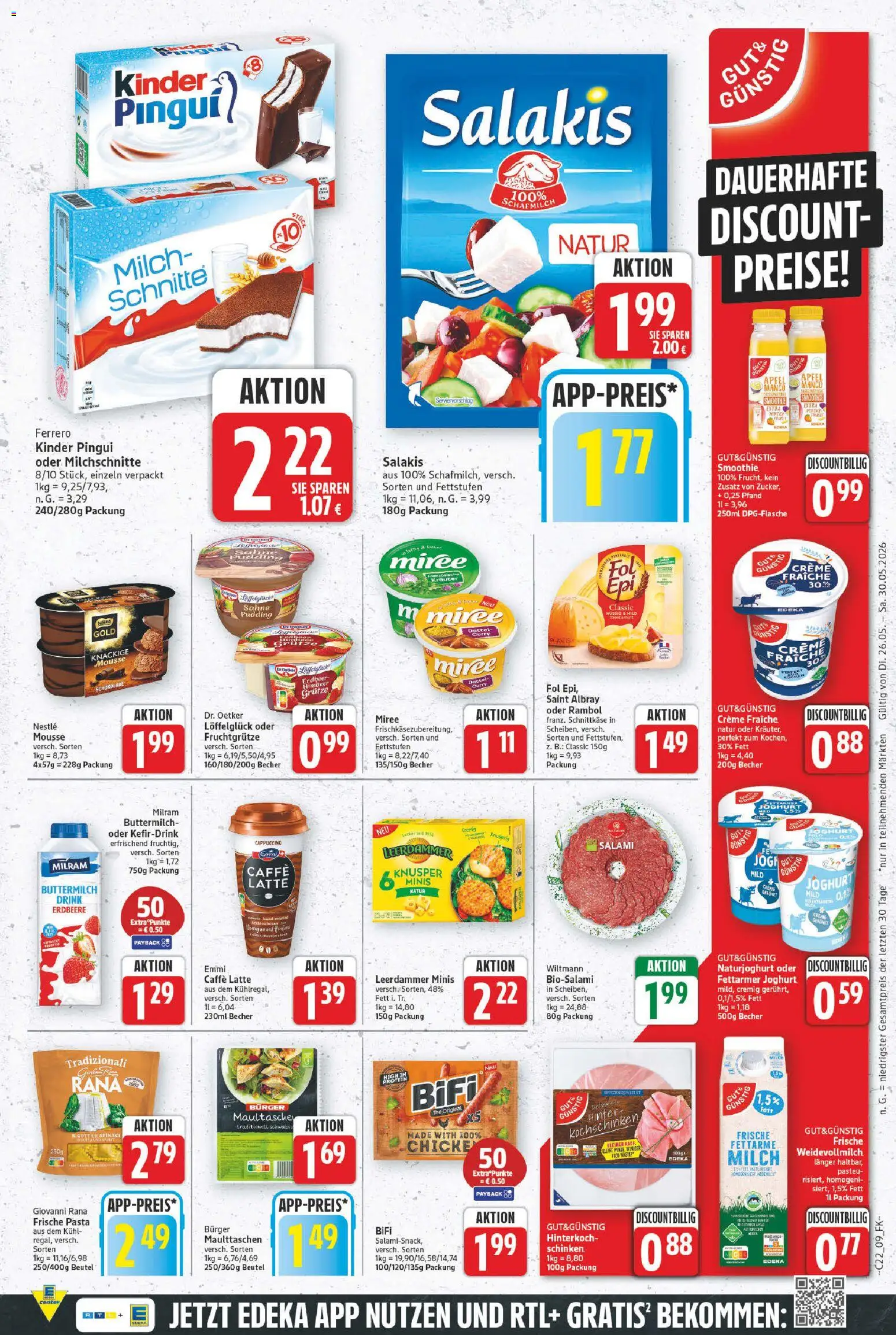 E center Prospekt – gültig ab 26.05.2026 | Seite: 11 | Produkte: Bifi, Salami, Schinken, Maultaschen