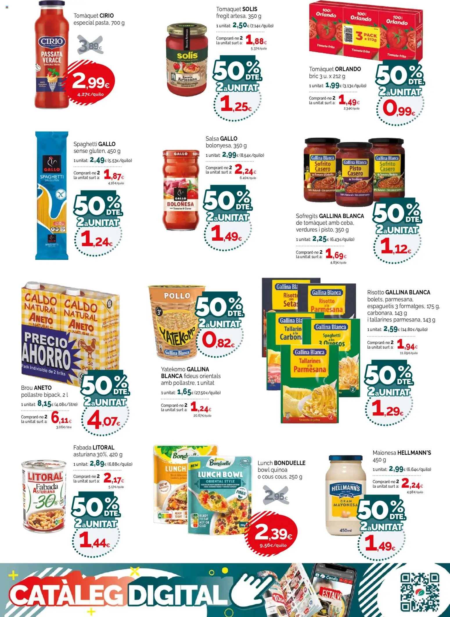 Condis folleto │ válido desde el 16/09/2026 | Página: 15 | Productos: Setas, Verduras, Tomate, Mayonesa
