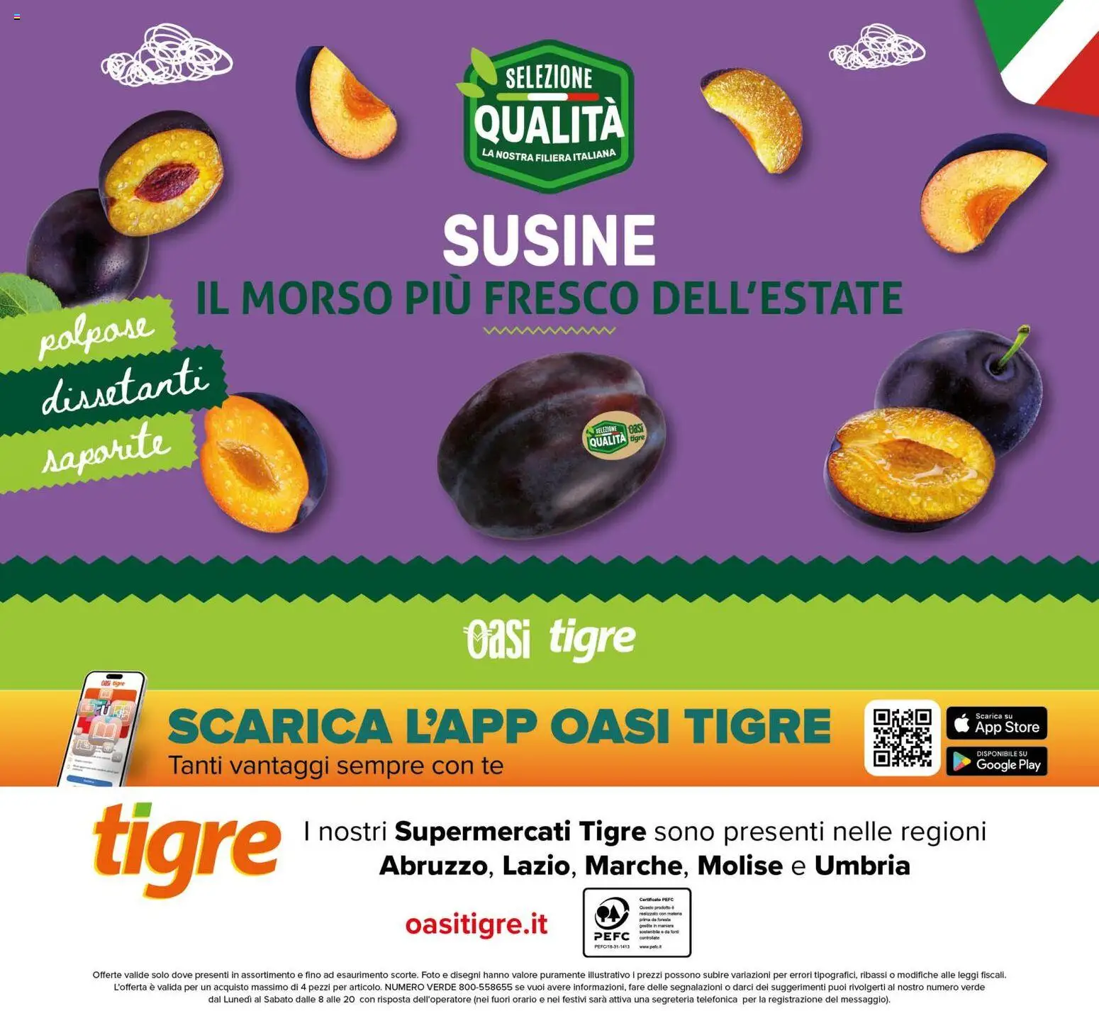 Volantino Tigre del 21/08/2026 | Pagina: 24 | Prodotti: Tè, Susine