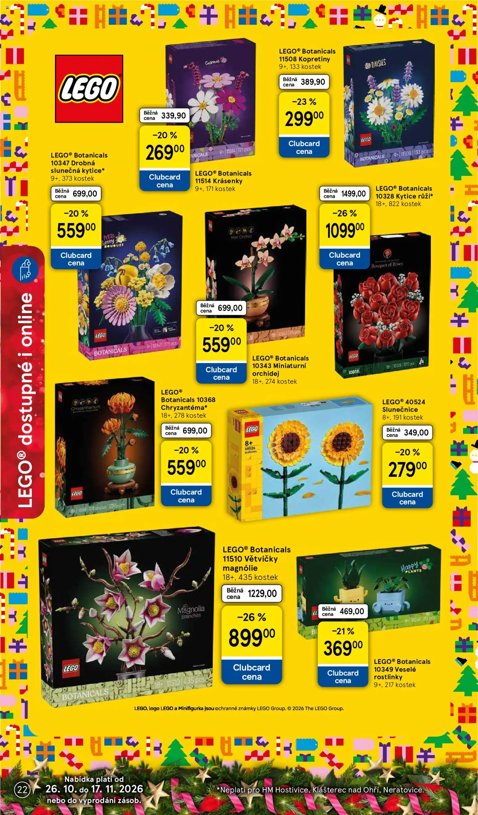 Tesco leták - Vánoční katalog hraček od 26.10.2026 | Strana: 22