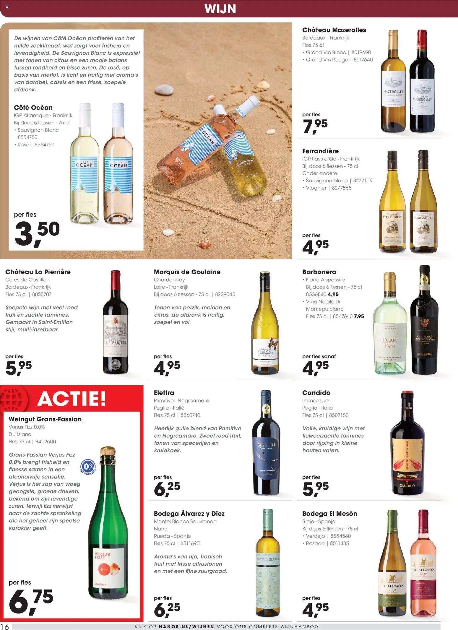 {H1} | Pagina: 16 | Producten: Meloen, Wijn, Fles, La