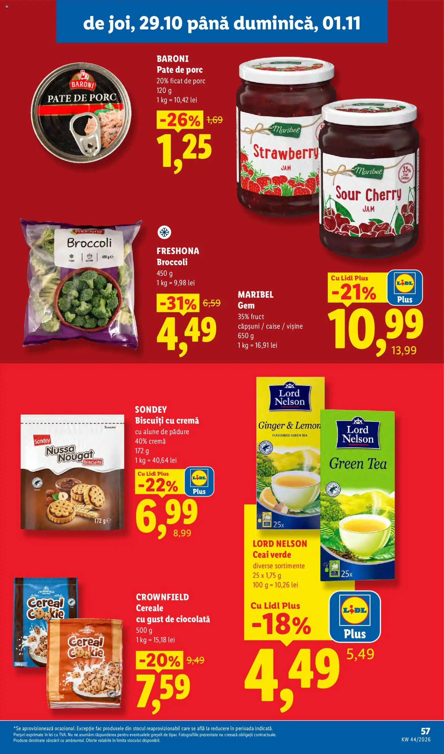 Noul catalog Lidl – valabil de la 26.10.2026 | Pagină: 57