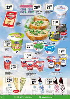 Náhled letáku Tempo leták od 06.05.2026 | Strana: 2 | Produkty: Máslo, Smetanový jogurt, Termix, Kakao