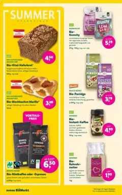 Denns BioMarkt Angebote ab 17.06.2026 gültig | Seite: 10 | Produkte: Zucker, Mühle, Kaffee