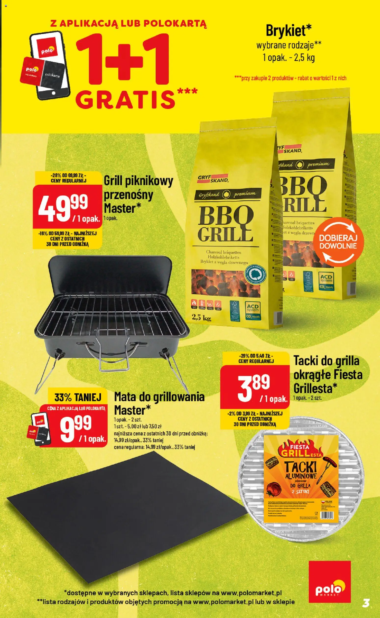 POLOmarket gazetka - Inspirujący Tydzień od 24.06.2026 | Strona: 3 | Produkty: Grill