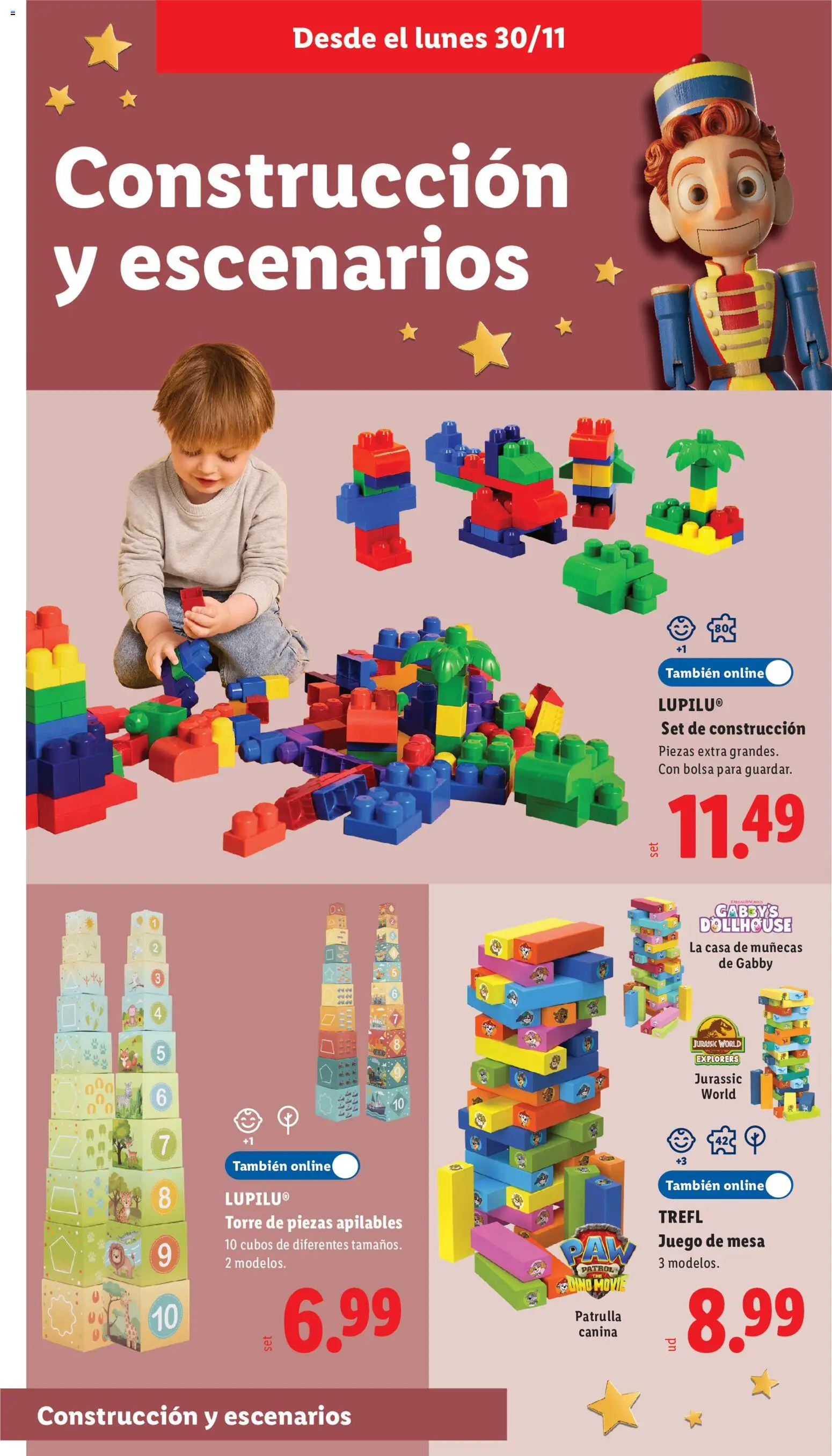 Lidl - Juguetes de imaginación │ válido desde el 21/10/2026 | Página: 10 | Productos: Casa de muñecas, Bolsa, Mesa