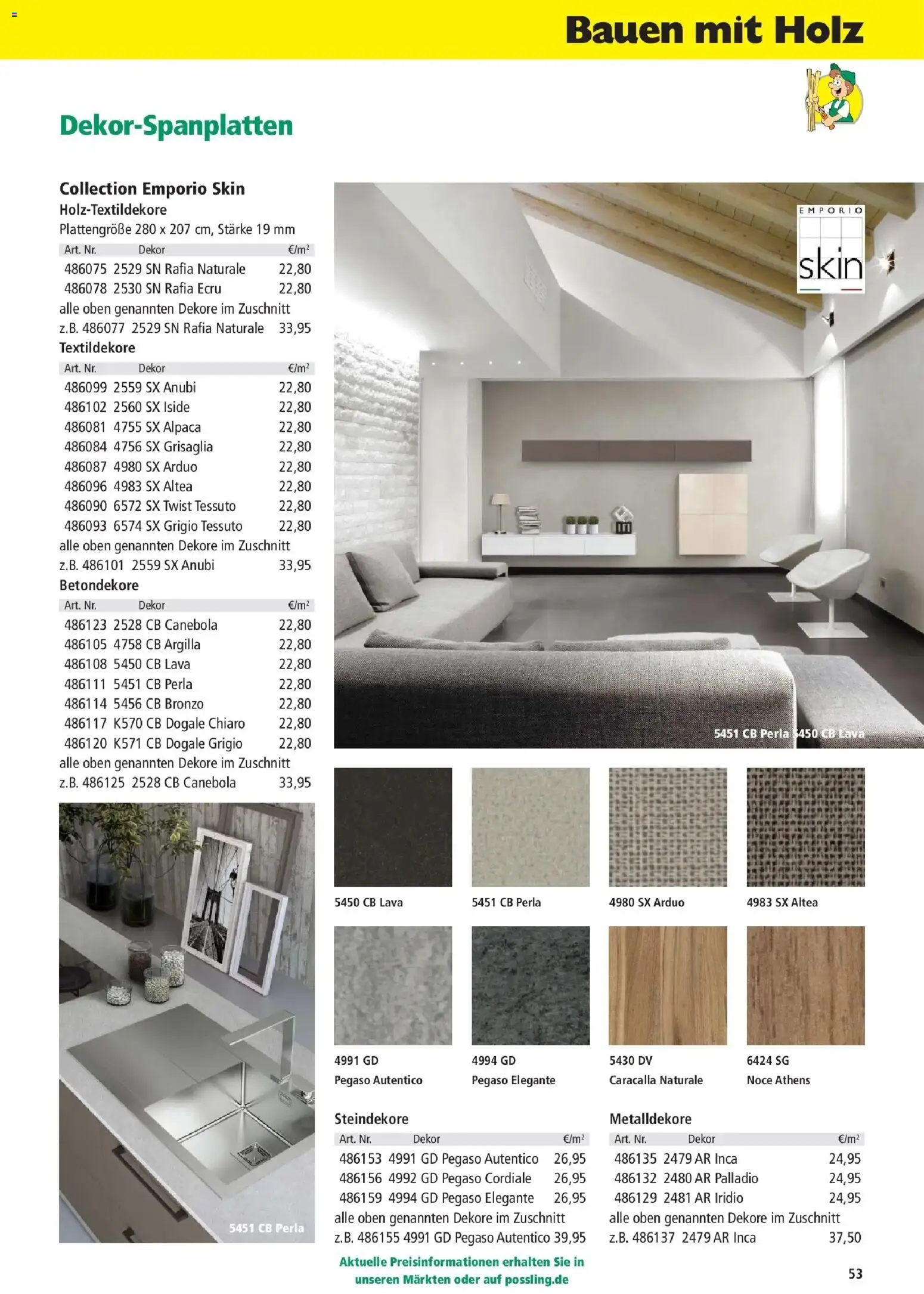 Angebote - Holz Possling: dig. Flyer | Holz-Bau-Katalog | Mai – gültig ab 03.05.2025 | Seite: 53