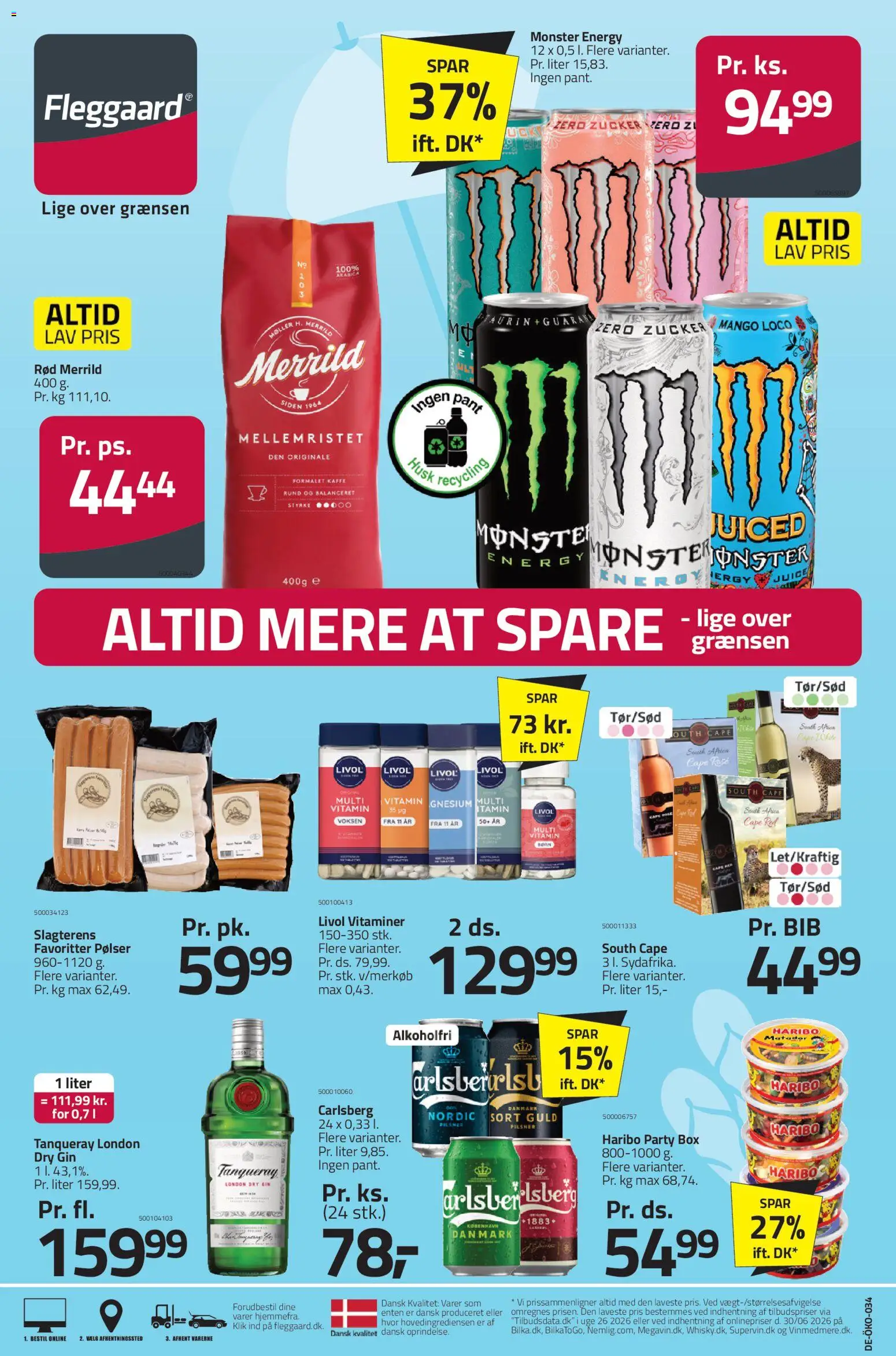 Fleggaard tilbudsavis – gyldig fra 05/08/2026 | Side: 54 | Produkter: Kaffe, Juice, Gin, Søm