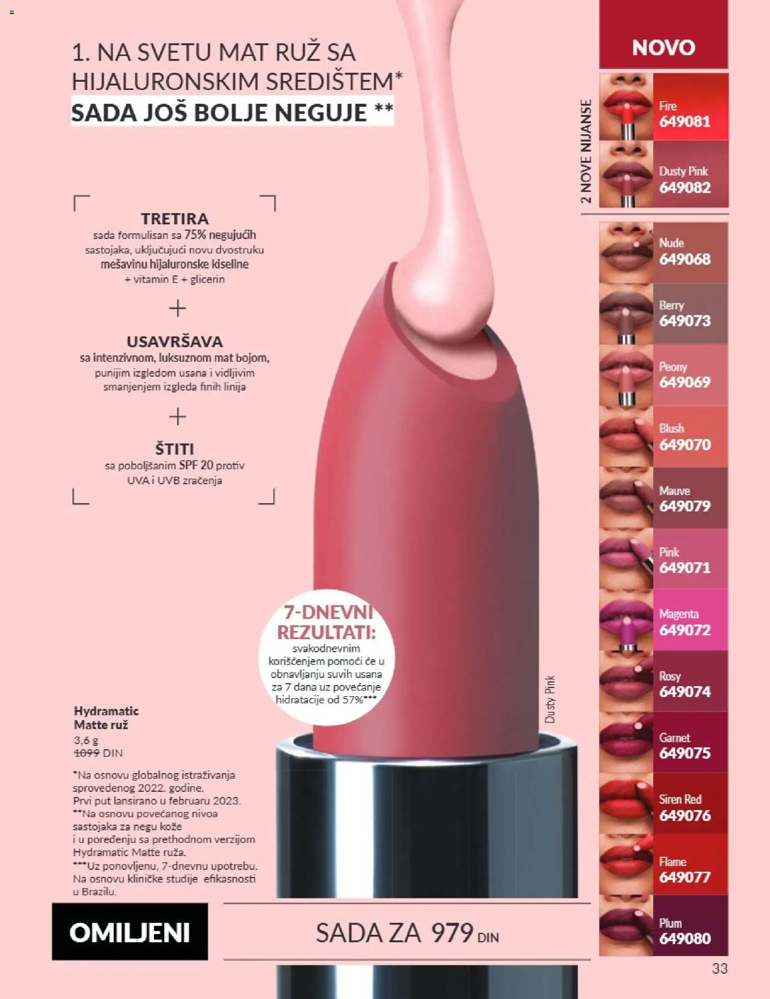 AVON katalog - važi od 01.09.2026 | Strana: 33