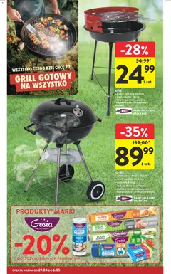 Pogląd oferty "Intermarche gazetka" - ważna od 29.04.2026 | Strona: 14 | Produkty: Grill, Półka, Sól