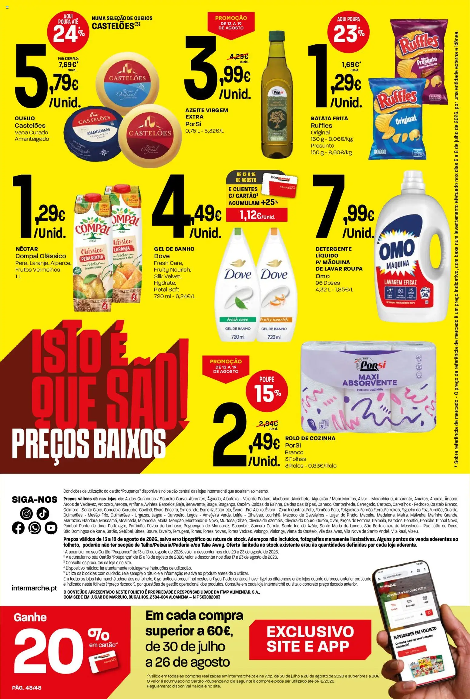Intermarché folheto │ válido de 13/08/2026 | Página: 48