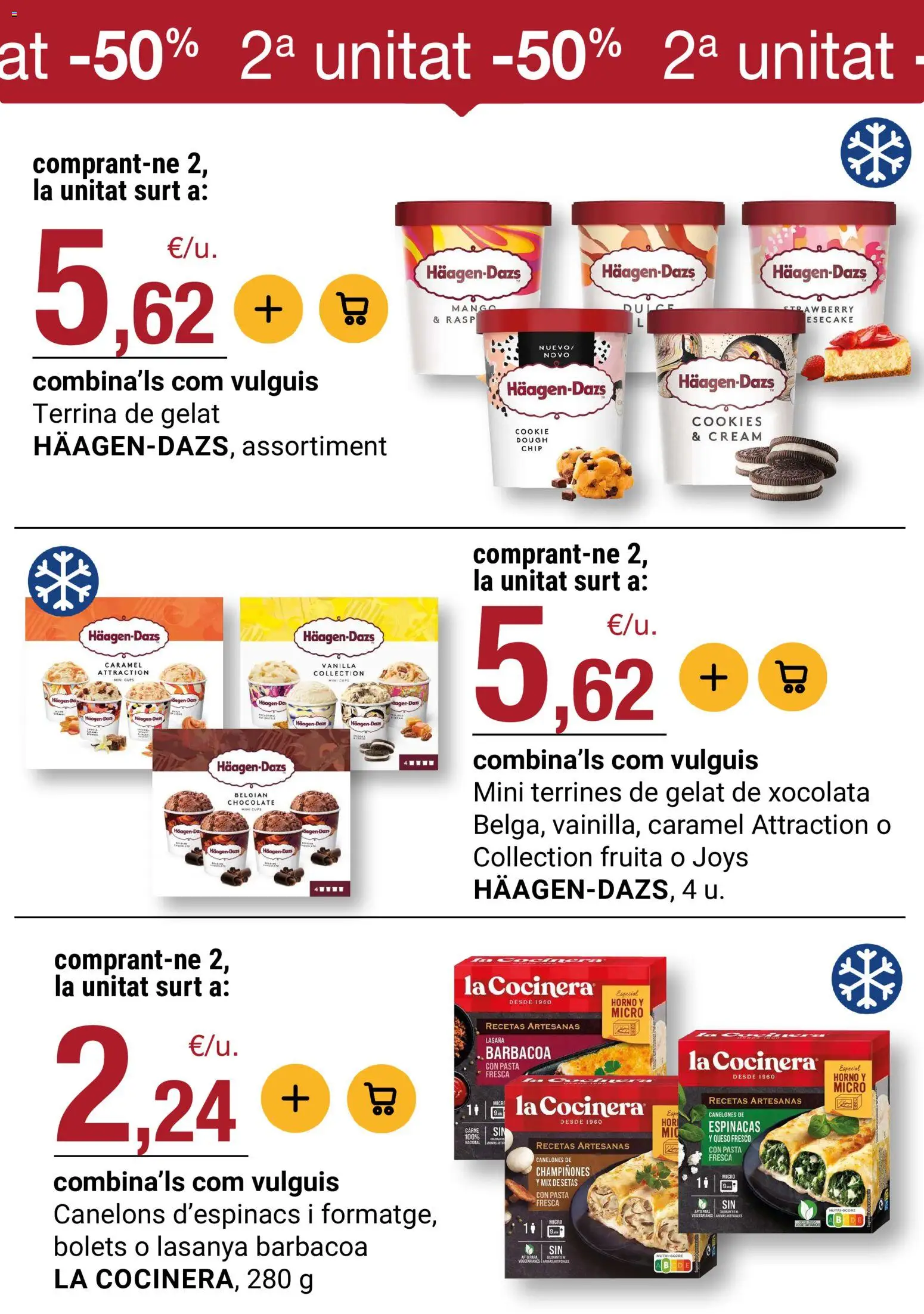 Bonpreu folleto │ válido desde el 30/06/2026 | Página: 50 | Productos: Chocolate, Queso fresco, Barbacoa, Ρούτερ