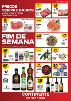 Pré-visualização Continente Fim de Semana à Continente válido de 19.06.2026