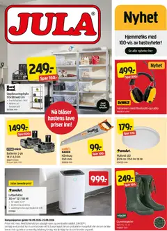 Forhåndsvisning av Jula kundeavis gyldig fra 10/09/2026