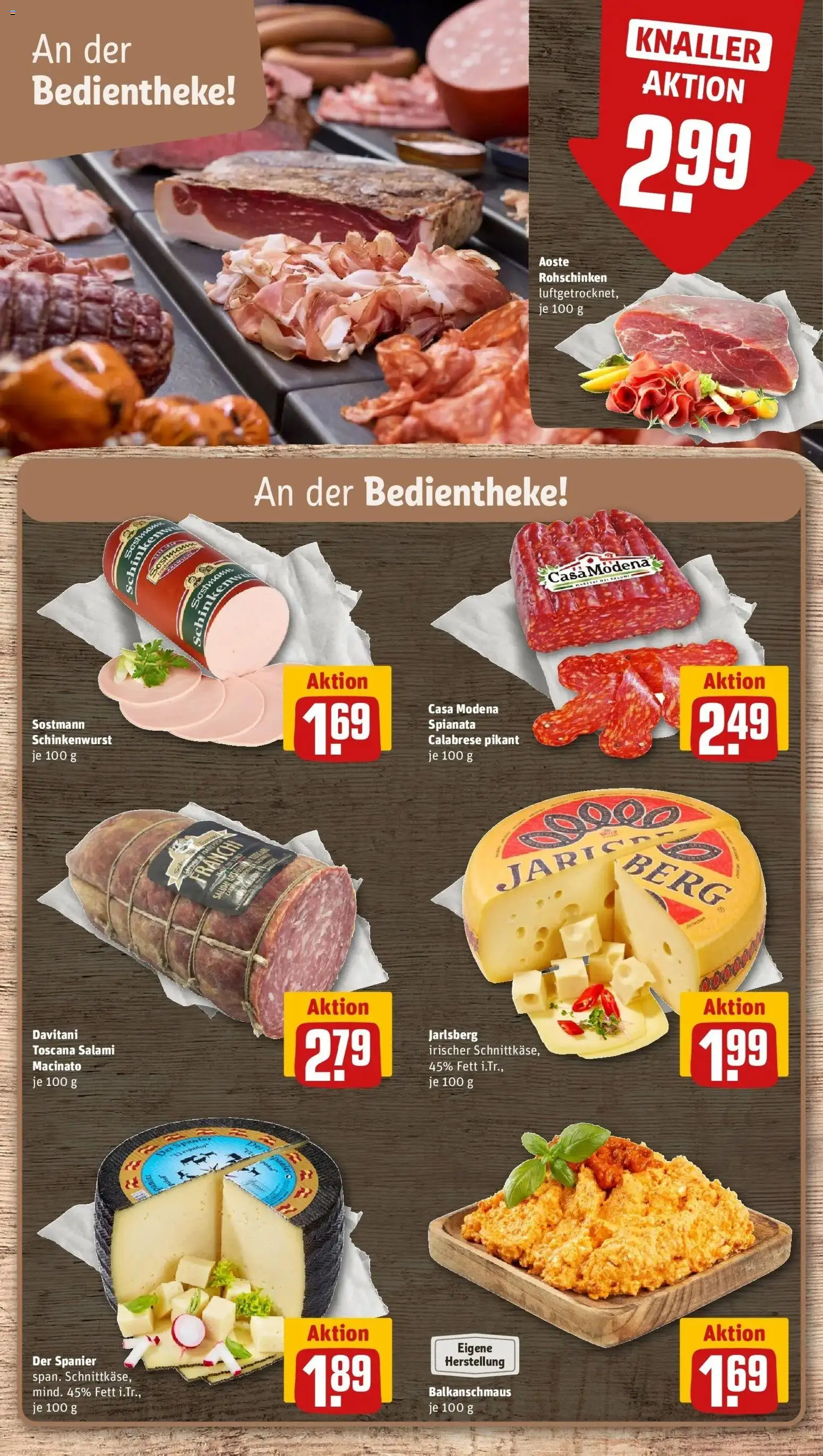 REWE Prospekt ab 17.08.2026 zum Blättern » Angebote | Seite: 12 | Produkte: Salami