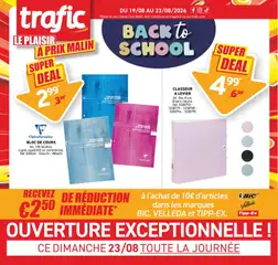 Trafic publicité - Voorbeeld van een folder van Trafic, geldig van 19/08/2026