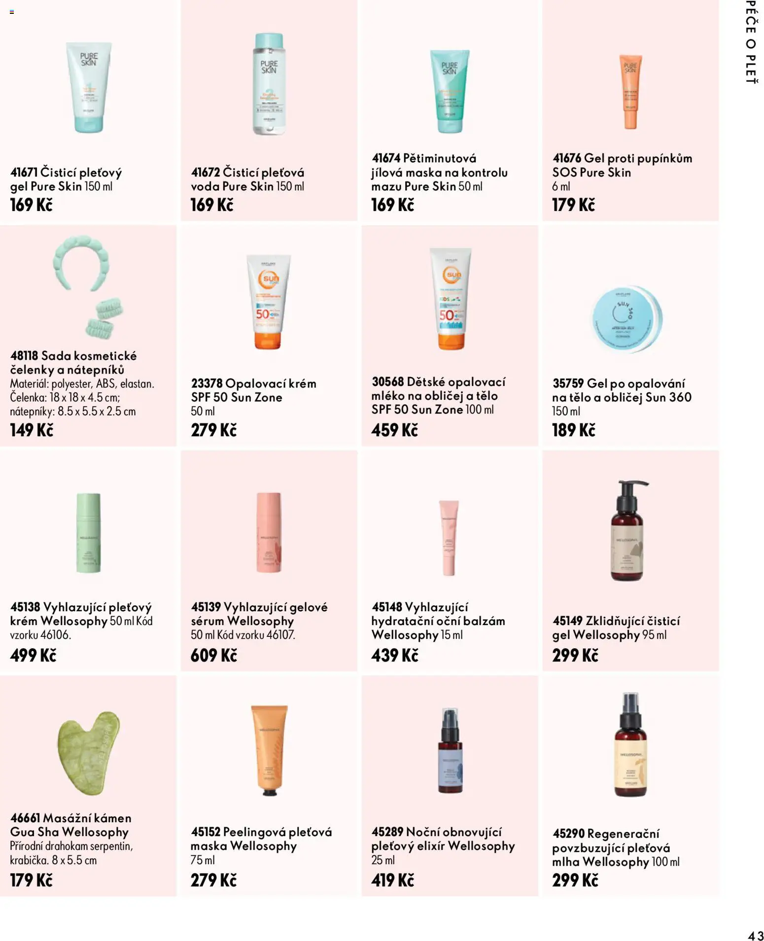 Oriflame katalog Novage+ Proceuticals od 30.09.2026 | Strana: 43 | Produkty: Voda, Mléko, Sérum, Maska